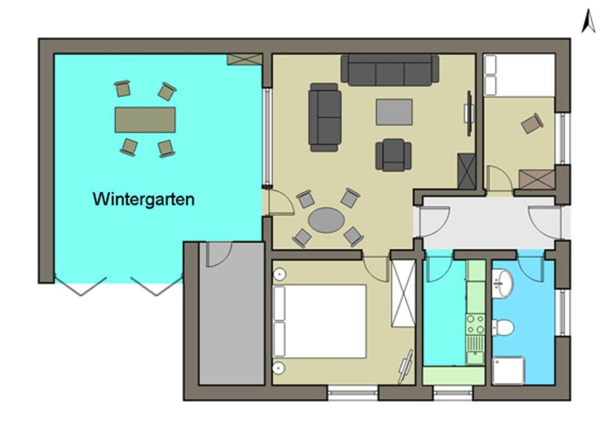 Regenbogen Appartement *